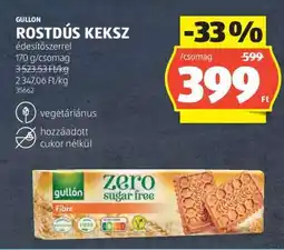 ALDI Gullón Rostdús Keksz ajánlat