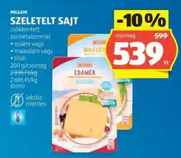 ALDI MILSANI SZELETELT SAJT ajánlat