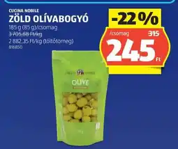 ALDI Cucina Nobile Zöld Olívabogyó ajánlat