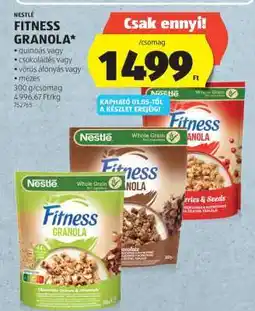 ALDI Nestlé Fitness Granola ajánlat