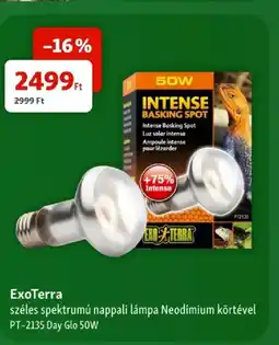 Fressnapf ExoTerra széles spektrumú nappali lámpa ajánlat