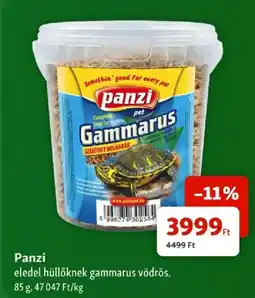 Fressnapf Panzi eledel hüllőknek gammarus vödrös ajánlat