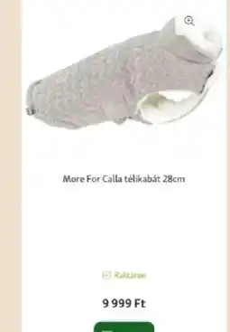 Fressnapf More For Calla télikabát ajánlat