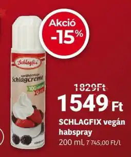 Herbaház Schlagfix vegán habspray ajánlat
