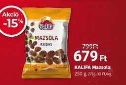 Herbaház Kalifa mazsola ajánlat