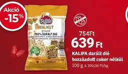 Herbaház Kalifa darált dió hozzáadott cukor nélkül ajánlat