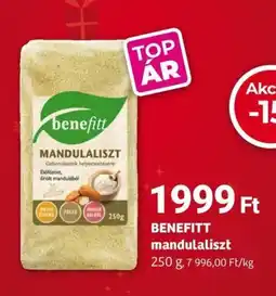 Herbaház Benefitt mandulaliszt ajánlat