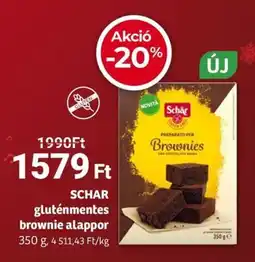 Herbaház Schar gluténmentes brownie alappor ajánlat