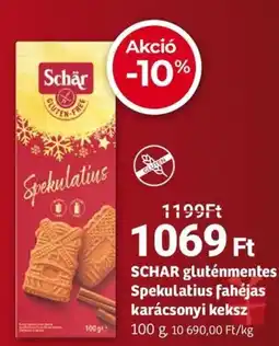 Herbaház SCHAR gluténmentes Spekulatius fahéjas ajánlat