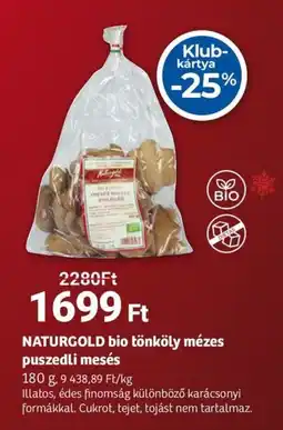 Herbaház Naturgold bio tönköly mézes puszedli mesés ajánlat