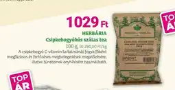 Herbaház Herbária csipkebogyóhús szálas tea ajánlat