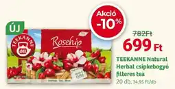 Herbaház Teekanne natural herbal csipkebogyó filteres ajánlat