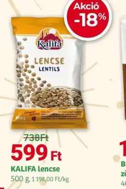 Herbaház Kalifa lencse ajánlat