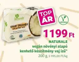 Herbaház Naturale vegán növényi alapú kenhető ajánlat