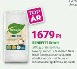Herbaház Benefitt eritrit ajánlat