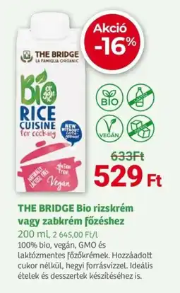 Herbaház The bridge bio rizskrém vagy zabkrém főzéshez ajánlat