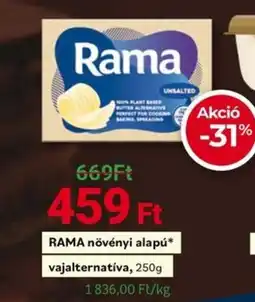Herbaház Rama növényi alapú ajánlat