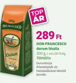 Herbaház Don francesco durum tészta ajánlat