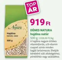 Herbaház Dénes natura hajdina natúr ajánlat