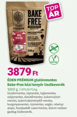 Herbaház Éden prémium gluténmentes bake-free házi ajánlat