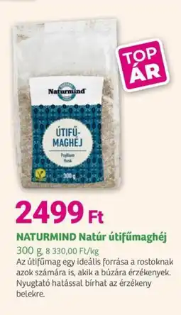 Herbaház Naturmind natúr útifűmaghéj ajánlat