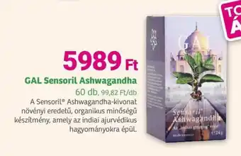 Herbaház GAL Sensoril Ashwagandha ajánlat