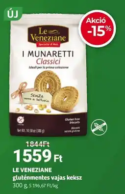Herbaház Le veneziane gluténmentes vajas keksz ajánlat