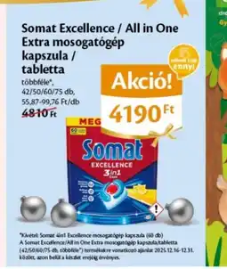 EcoFamily Somat Excellence / All in One Extra mosogatógép ajánlat