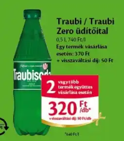 EcoFamily Traubi / Traubi Zero üdítőital ajánlat