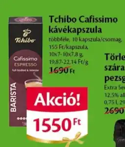EcoFamily Tchibo Cafissimo kávékapszula ajánlat