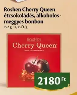 EcoFamily Roshen Cherry Queen étcsokoládés, alkoholos ajánlat