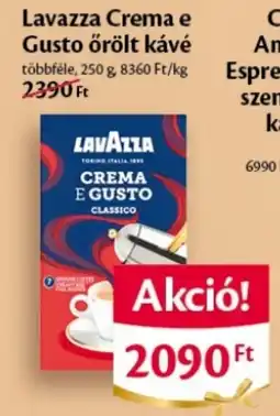 EcoFamily Lavazza Crema e Gusto őrölt kávé ajánlat