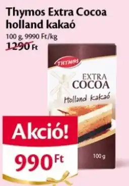 EcoFamily Thymos Extra Cocoa holland kakaó ajánlat