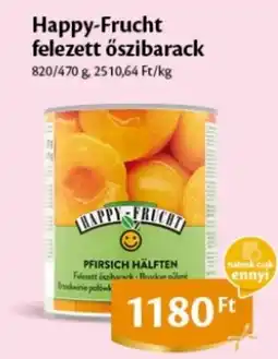 EcoFamily Happy-Frucht felezett őszibarack ajánlat