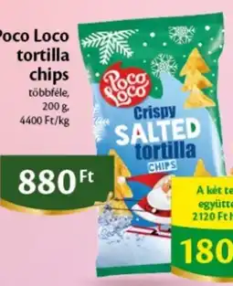 EcoFamily Poco Loco tortilla chips ajánlat