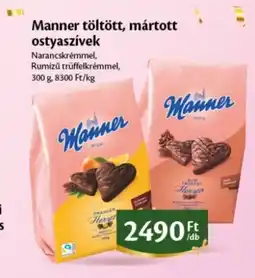 EcoFamily Manner töltött, mártott ostyaszívek ajánlat
