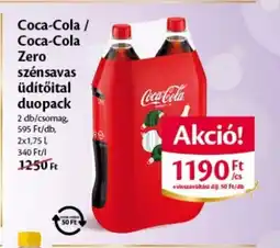 EcoFamily Coca-Cola / Coca-Cola Zero szénsavas üdítőital ajánlat