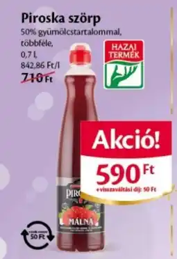 EcoFamily Piroska szörp ajánlat