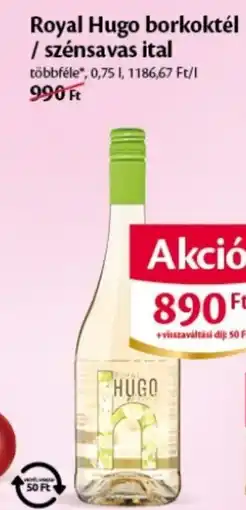 EcoFamily Royal Hugo borkoktél ajánlat