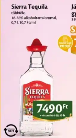 EcoFamily Sierra Tequila ajánlat