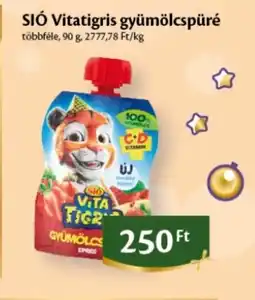 EcoFamily SIÓ Vitatigris gyümölcspüré ajánlat