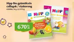 EcoFamily Hipp Bio gyümölcsös csillagok / rizskorong ajánlat