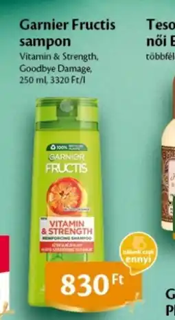 EcoFamily Garnier Fructis sampon ajánlat