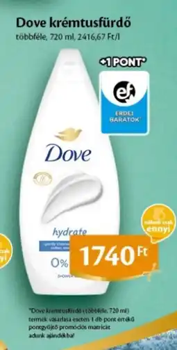 EcoFamily Dove krémtusfürdő ajánlat