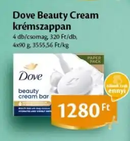 EcoFamily Dove Beauty Cream krémszappan ajánlat