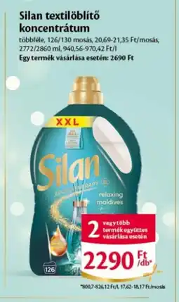 EcoFamily Silan textilöblítő koncentrátum ajánlat