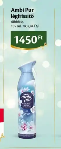 EcoFamily Ambi Pur légfrissítő ajánlat