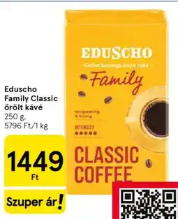 Tesco Eduscho Family Classic őrölt kávé ajánlat