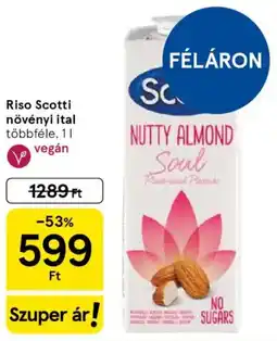 Tesco Riso Scotti növényi ital ajánlat