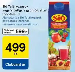 Tesco Sió Találkozások, Vitatigris gyümölcsital ajánlat